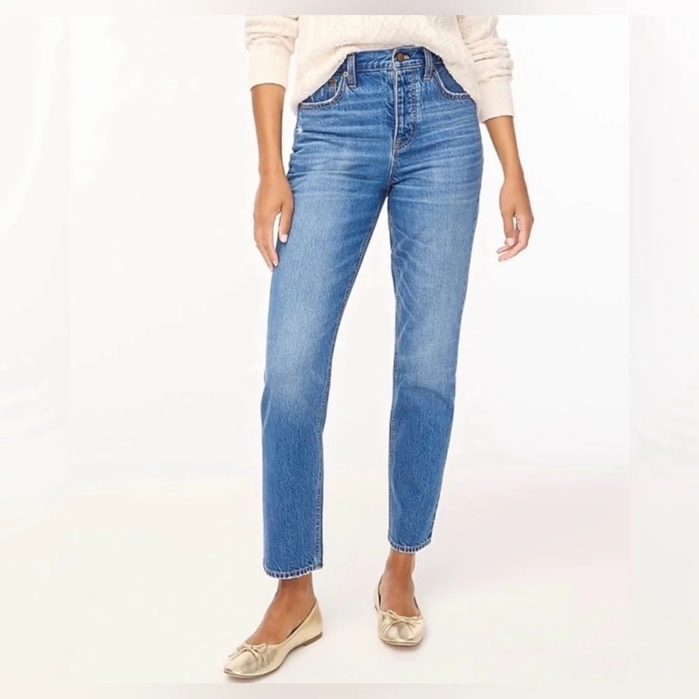 NWT J Crew Premium Edition High-rise straight, 26
